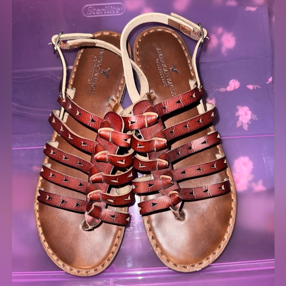 American Eagle strappy gladiator sandals